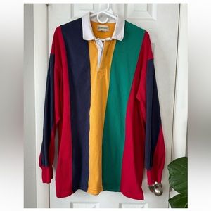 vintage st johns bay rugby shirt